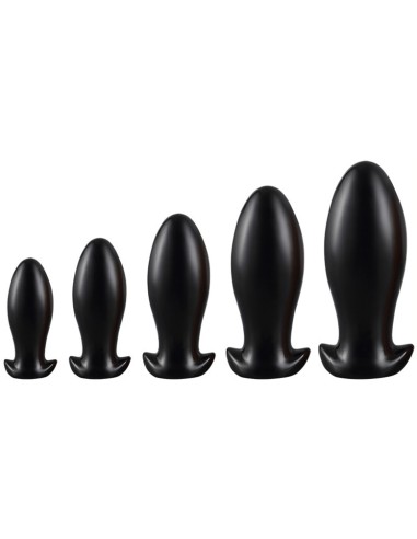 Plug DRAKAR EGG L 14 x 6.3cm Noir
