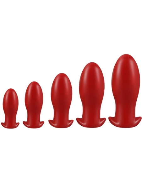 Plug Drakar Egg S 10 x 4.5cm Rouge