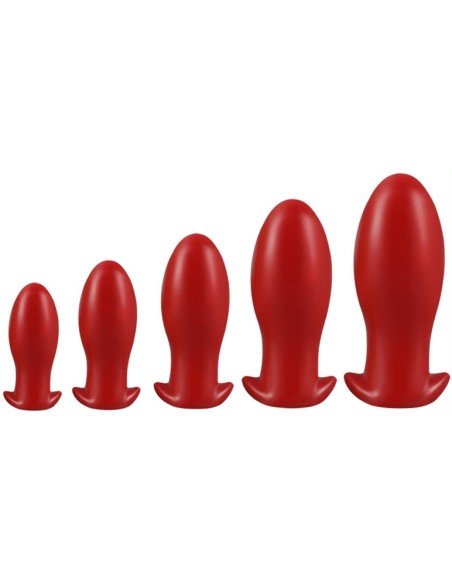 Plug Drakar Egg M 12 x 5.3cm Rouge