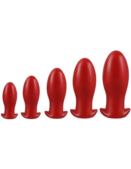 Plug DRAKAR EGG XL 16.5 x 7.3cm Rouge