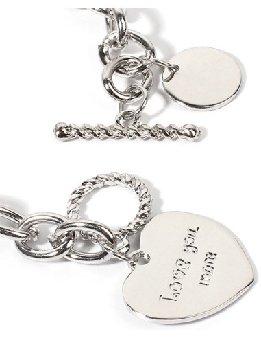 Ras de cou Heart Steel