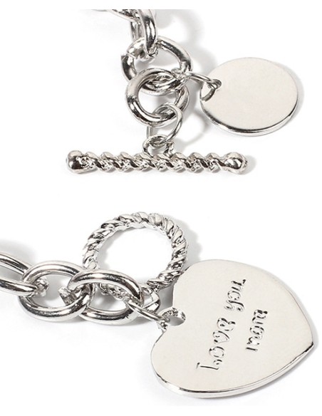 Ras de cou Heart Steel