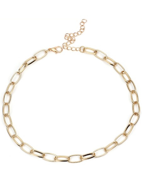 Ras de cou Hollow Ring doré Ras de cou Hollow Ring doré