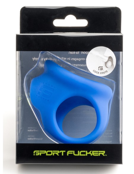 Ballstretcher Cock Chute Bleu