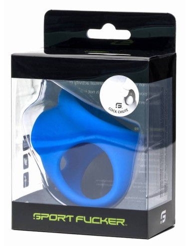Ballstretcher Cock Chute Bleu