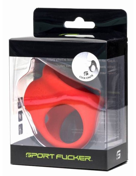 Ballstretcher Cock Chute Rouge