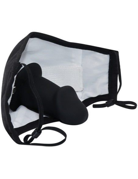 Masque avec Bâillon Gode 7 x 4cm