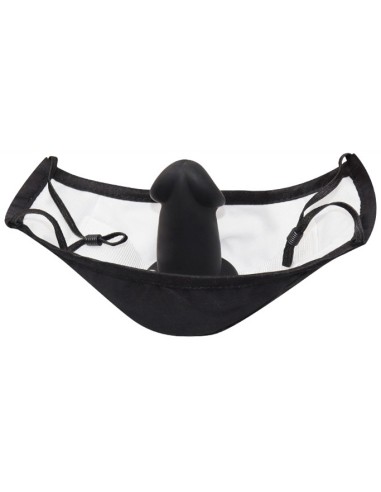 Masque avec Bâillon Gode 7 x 4cm