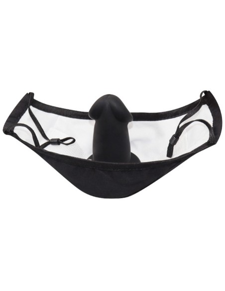 Masque avec Bâillon Gode 7 x 4cm