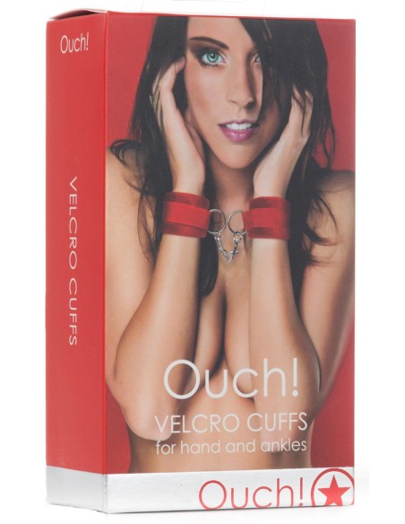 Menottes Scratch Rouges Menottes Scratch Rouges