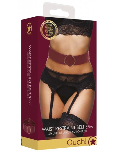 Ceinture Restraint Belt Rouge