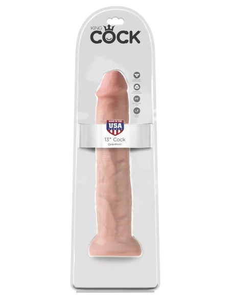 Gode King Cock - 29.5 x 6.2 cm Flesh Gode King Cock - 29.5 x 6.2 cm Flesh