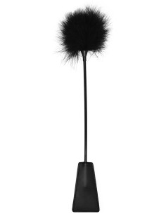 Cravache et Plumeau Ouch 43cm Noir