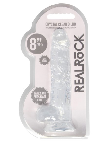 Gode Crystal Clear 16 x 4cm Transparent Gode Crystal Clear 16 x 4cm Transparent