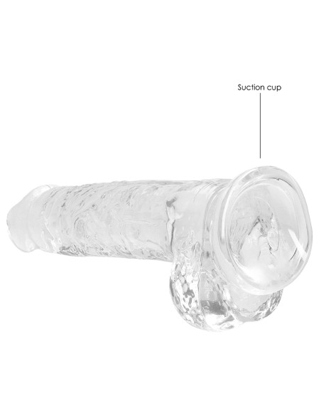Gode Crystal Clear 16 x 4cm Transparent Gode Crystal Clear 16 x 4cm Transparent