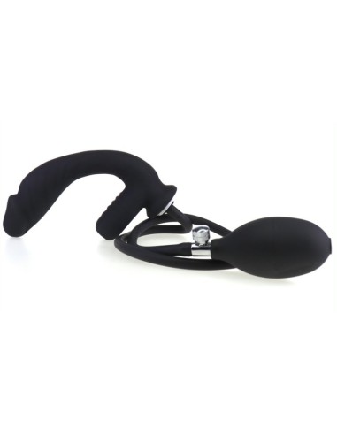 Plug gonflable et vibrant Infladick 14 x 3.5cm