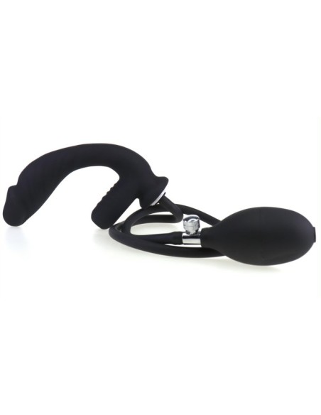 Plug gonflable et vibrant Infladick 14 x 3.5cm