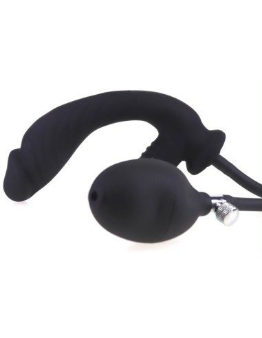 Plug gonflable et vibrant Infladick 14 x 3.5cm