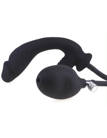 Plug gonflable et vibrant Infladick 14 x 3.5cm