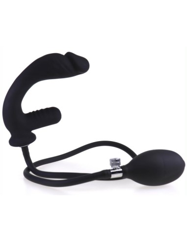 Plug gonflable et vibrant Infladick 14 x 3.5cm