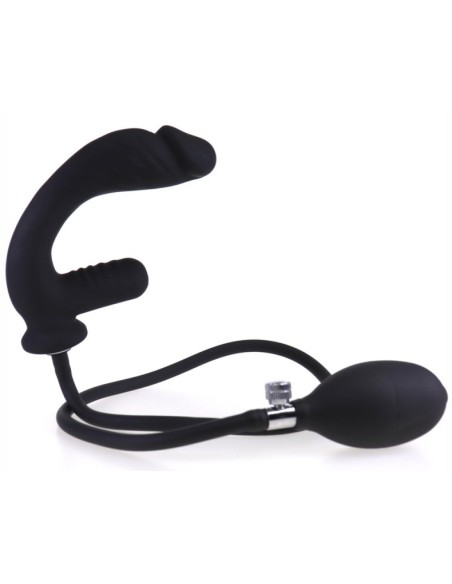 Plug gonflable et vibrant Infladick 14 x 3.5cm