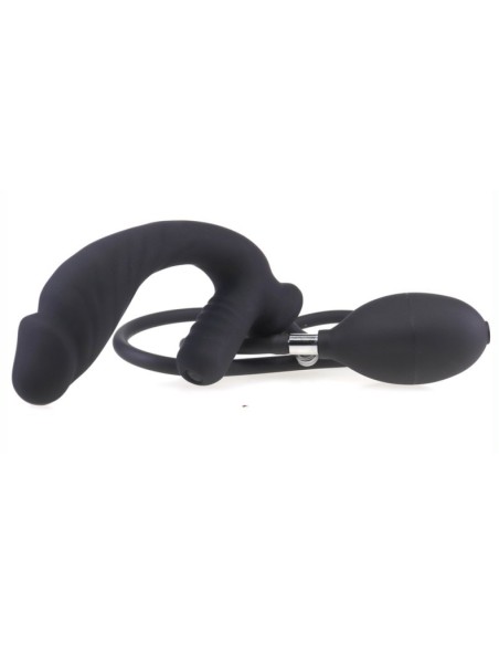 Plug gonflable et vibrant Infladick 14 x 3.5cm