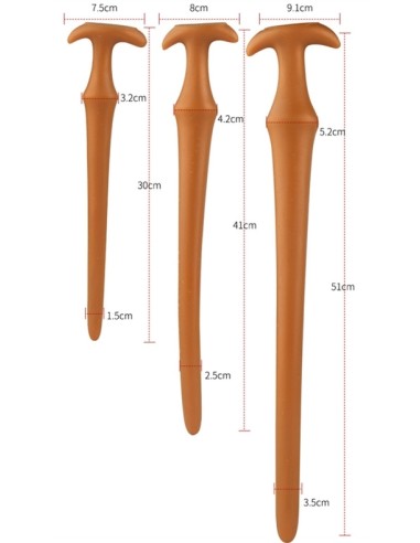 Gode long Ultra Slim M 40 x 4.2cm