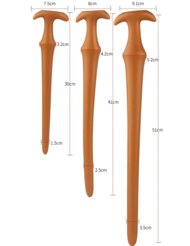 Gode long Ultra Slim L 50 x 5.2cm