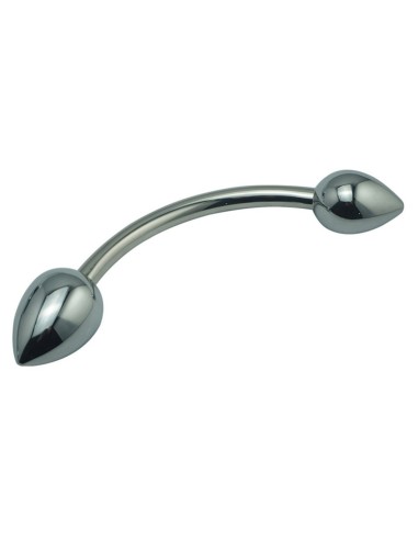 Stimulateur de prostate en métal Double Head 25cm