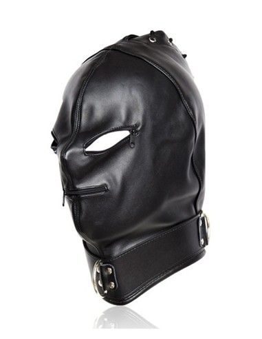 Cagoule avec Zip Strict Hood Noire