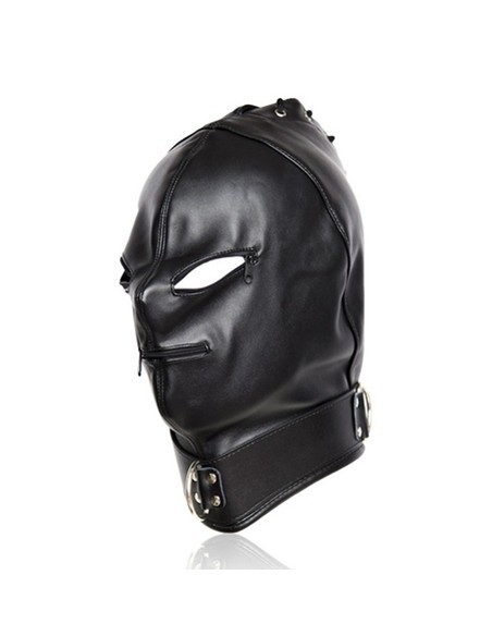 Cagoule avec Zip Strict Hood Noire