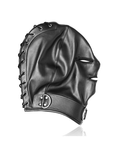 Cagoule avec Zip Strict Hood Noire