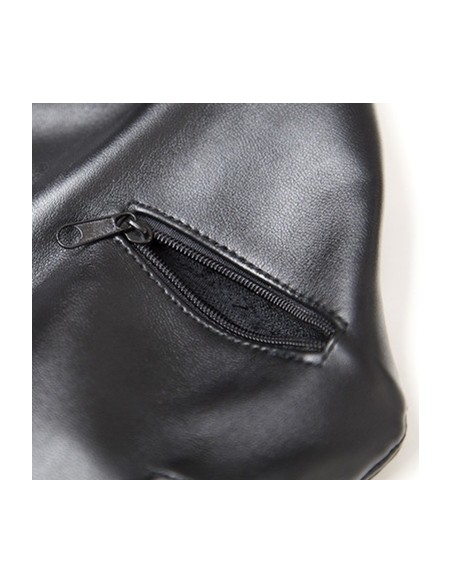 Cagoule avec Zip Strict Hood Noire