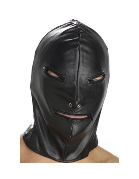 Cagoule avec Zip Strict Hood Noire