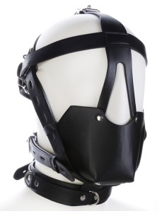 Muselière Sm Harness Head Noire