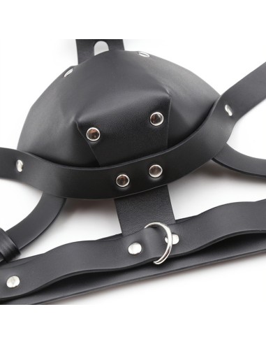 Muselière Sm Harness Head Noire