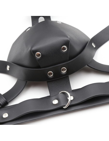 Muselière Sm Harness Head Noire