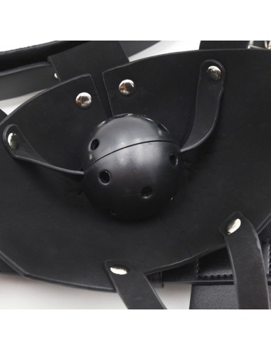 Muselière Sm Harness Head Noire