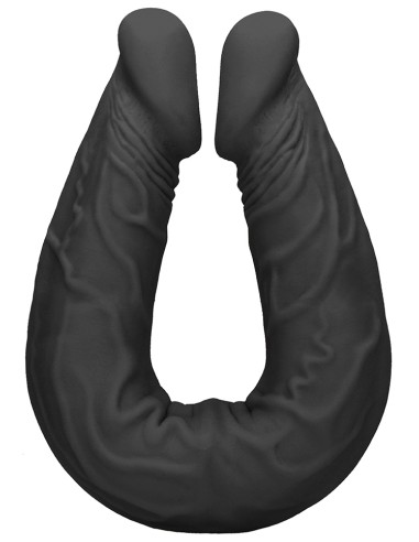 Double gode Realrock 36 x 4.4cm Noir