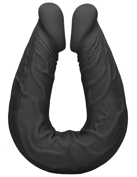 Double gode Realrock 36 x 4.4cm Noir