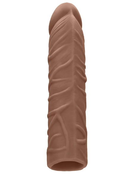 Gaine de pénis Penis Sleeve RealRock 16.5 x 4cm Tan