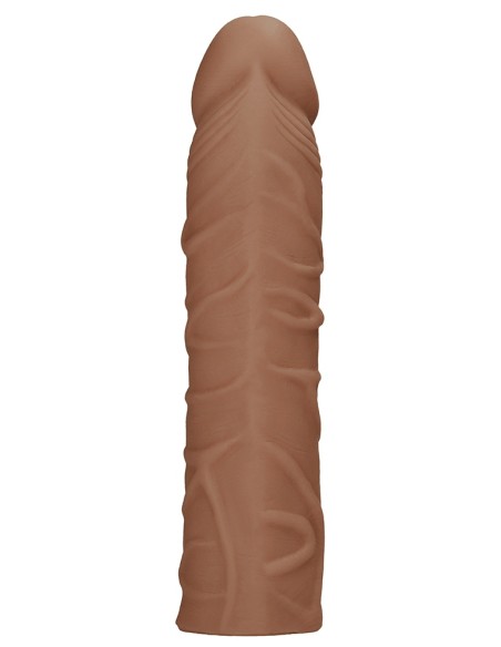 Gaine de pénis Penis Sleeve RealRock 16.5 x 4cm Tan