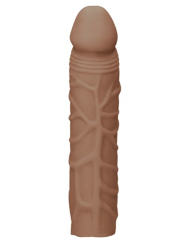 Gaine de pénis Penis Sleeve RealRock 16.5 x 4cm Tan