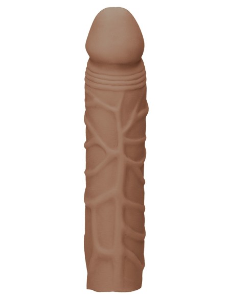 Gaine de pénis Penis Sleeve RealRock 16.5 x 4cm Tan