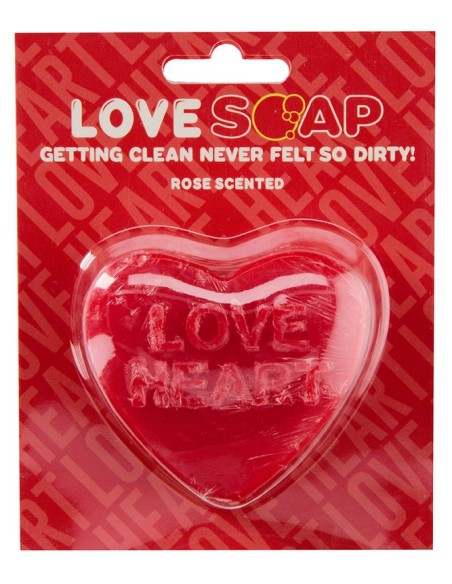 Savon LOVE HEART Parfum Rose