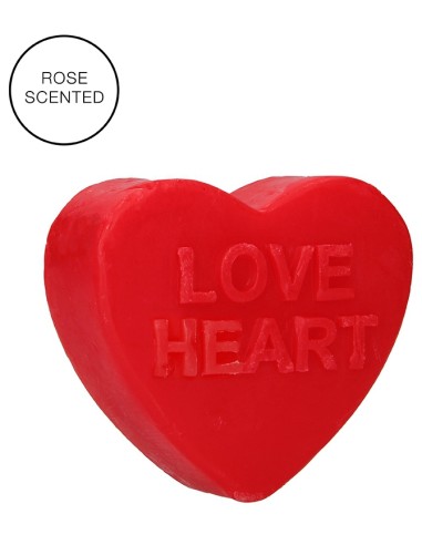 Savon LOVE HEART Parfum Rose