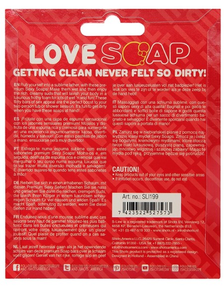 Savon LOVE HEART Parfum Rose