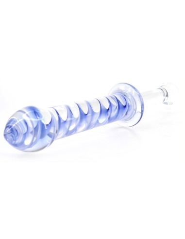 Gode en verre Screw Duo 24 x 3.3cm