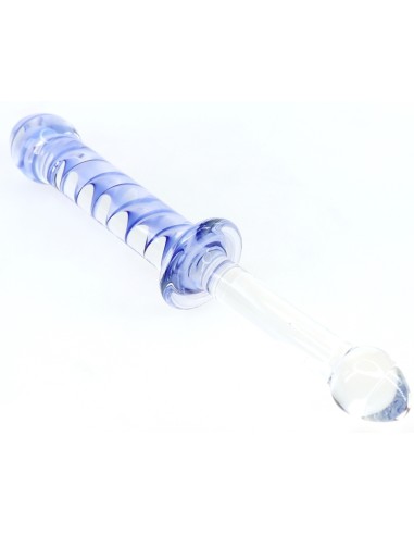 Gode en verre Screw Duo 24 x 3.3cm