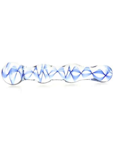 Gode en verre Screw Beads 17 x 3.5cm Gode en verre Screw Beads 17 x 3.5cm